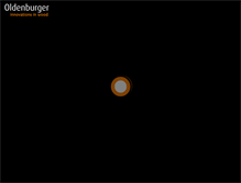 Tablet Screenshot of oldenburger.com